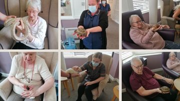 When the zoo came to Barnard Castle care home